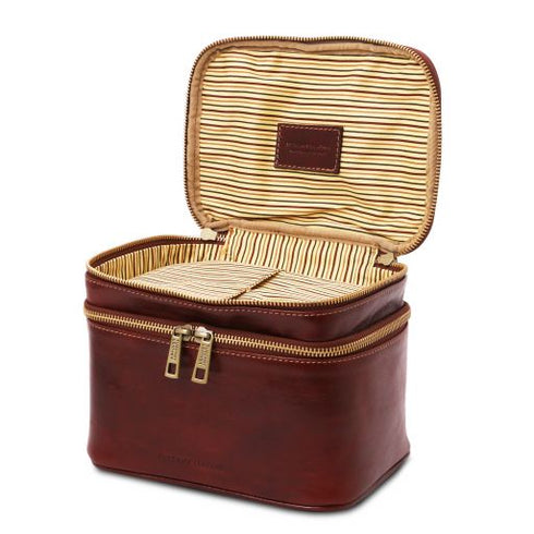 Eliot - Leather toiletry bag